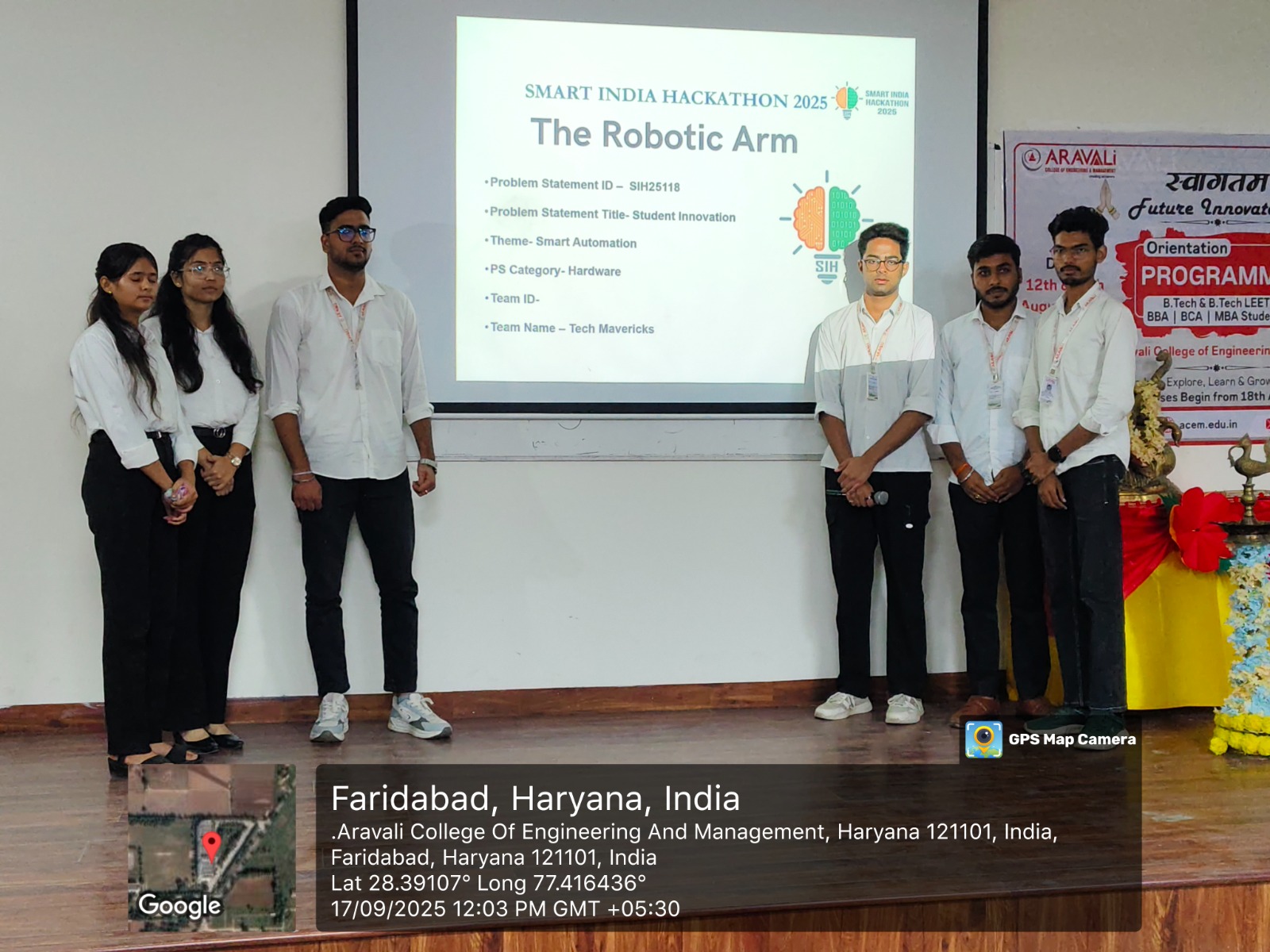 Smart India Hackathon 2025 at ACEM 9