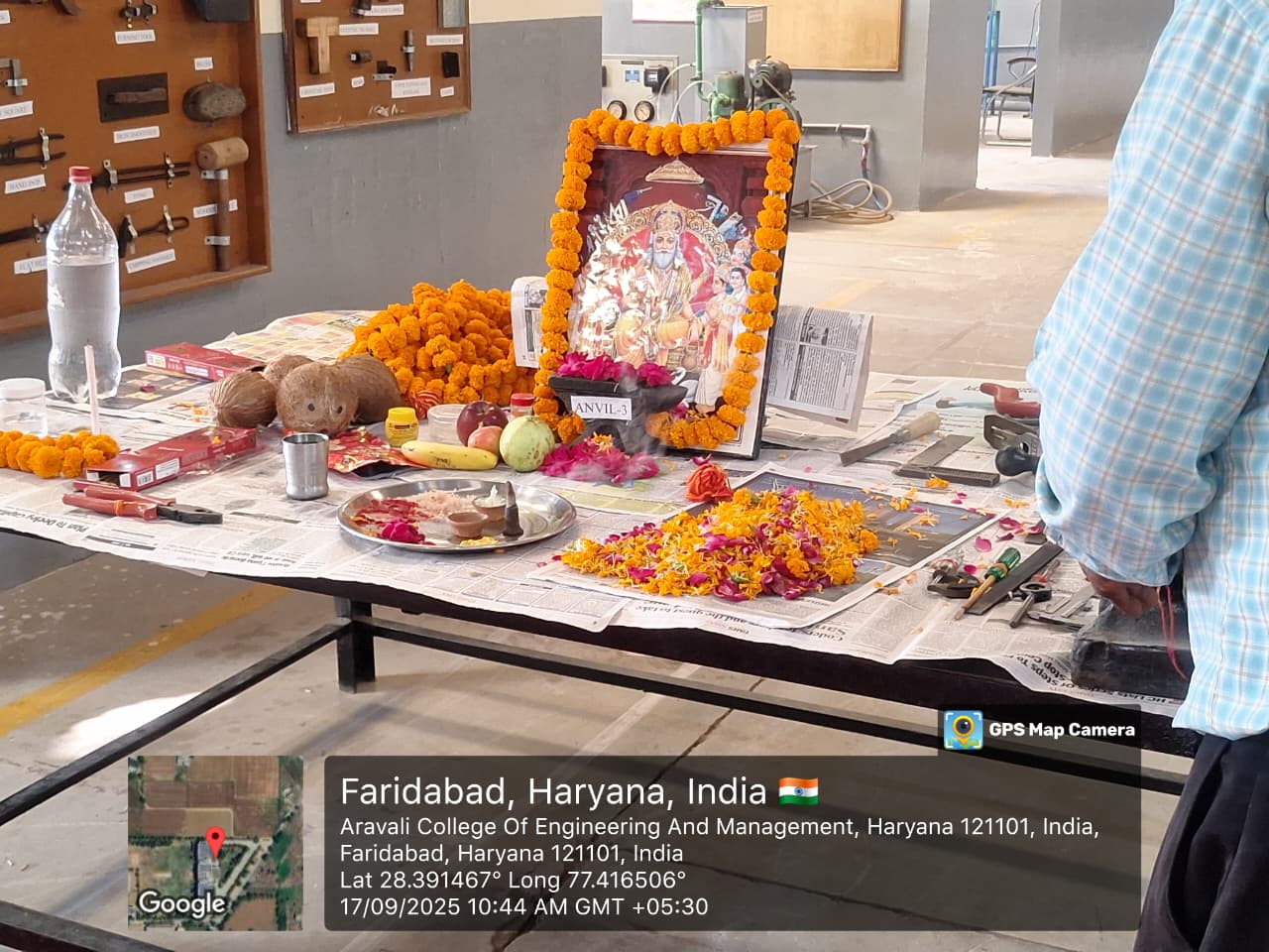 Vishwakarma Pooja at ACEM 1
