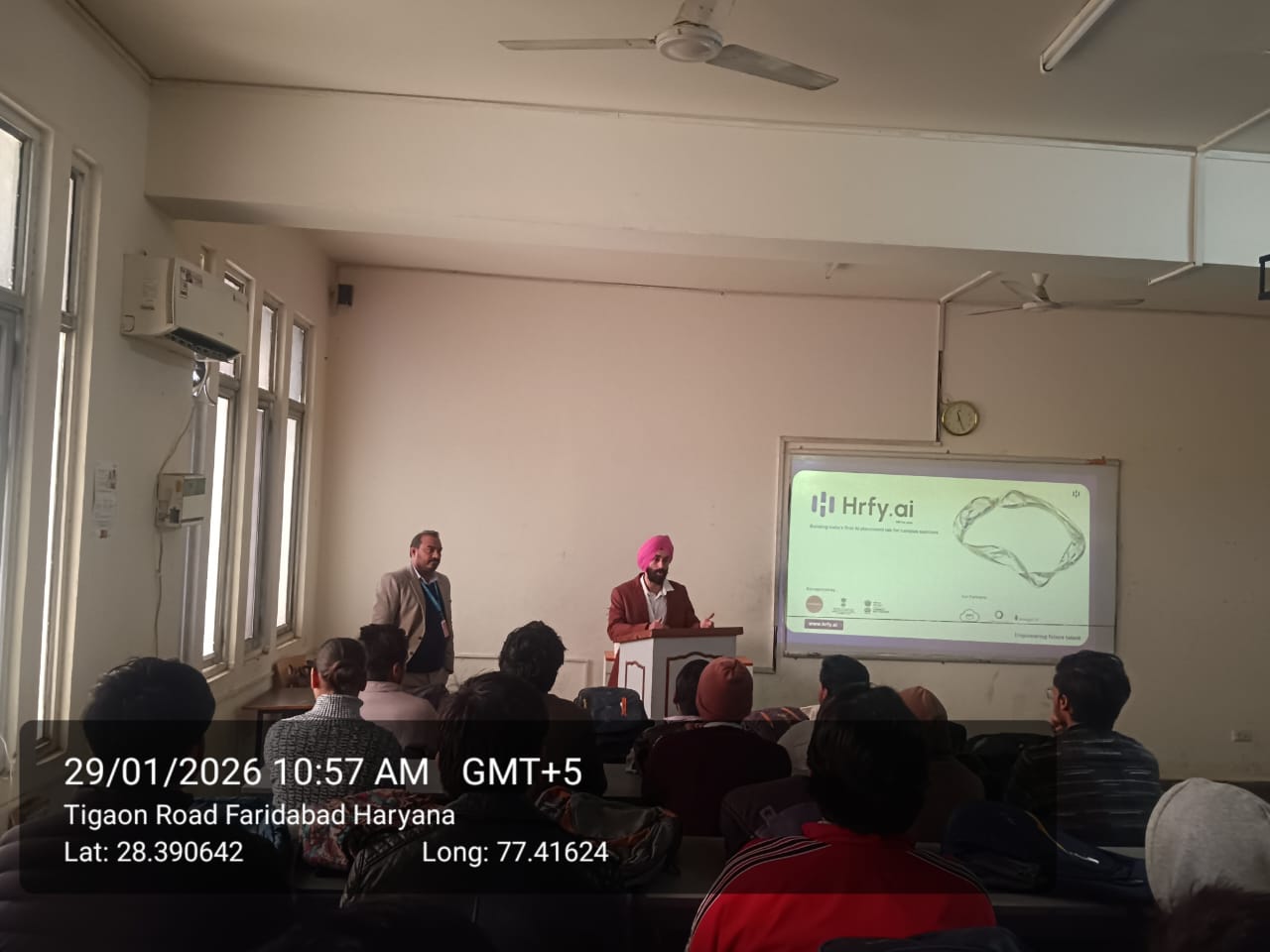 Fire and safety workshop at ACEM 2