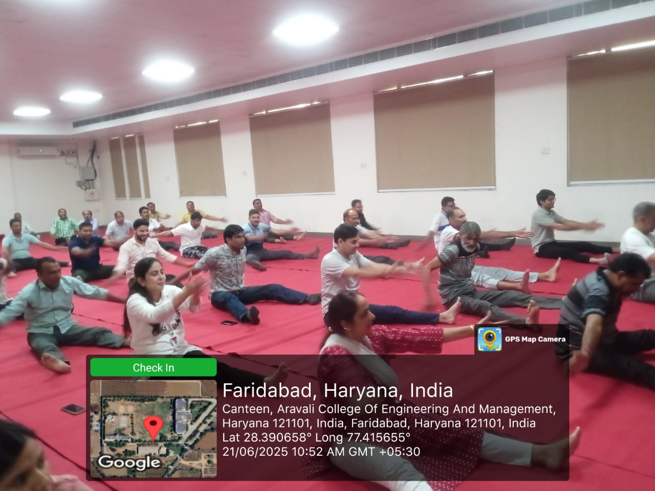 International Yoga Day at ACEM 8